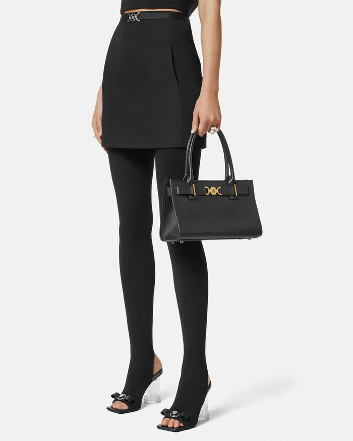 Versace Medusa 03995 Tote Bag Blackgold Women Medusa 03995