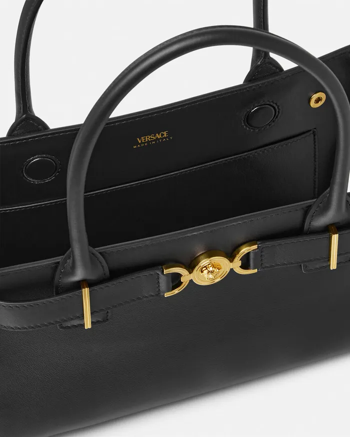 Versace Medusa 03995 Tote Bag Blackgold Women Medusa 03995