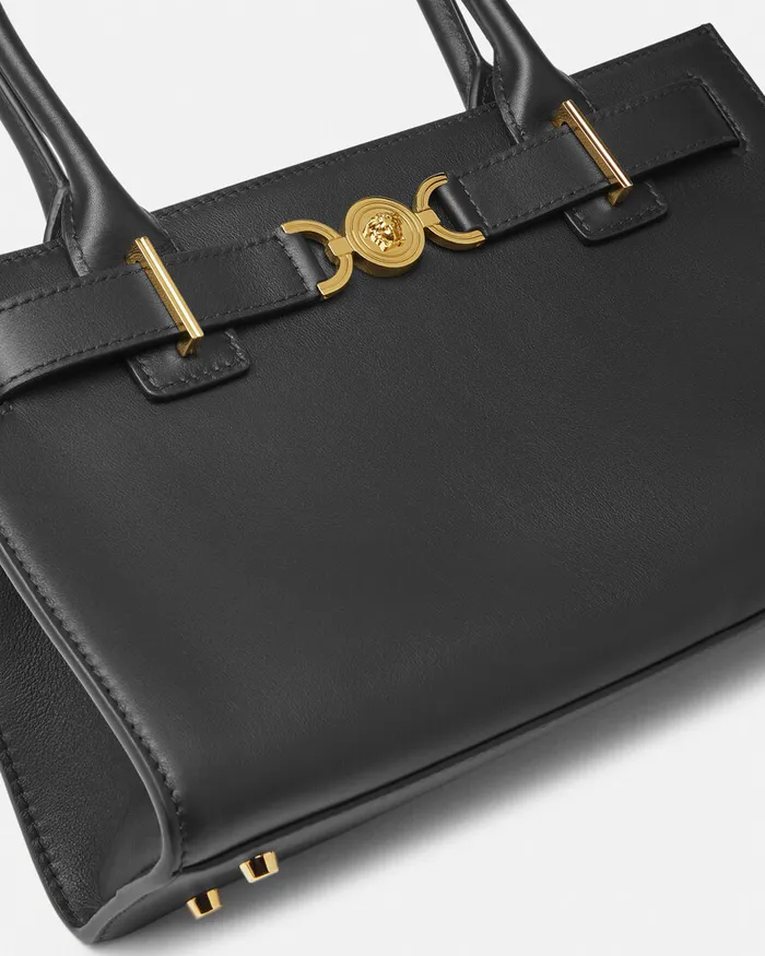 Versace Medusa 03995 Tote Bag Blackgold Women Medusa 03995