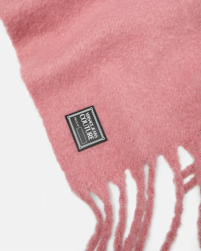 Versace Piece Number Scarf Pink WomenMen Jeans Couture