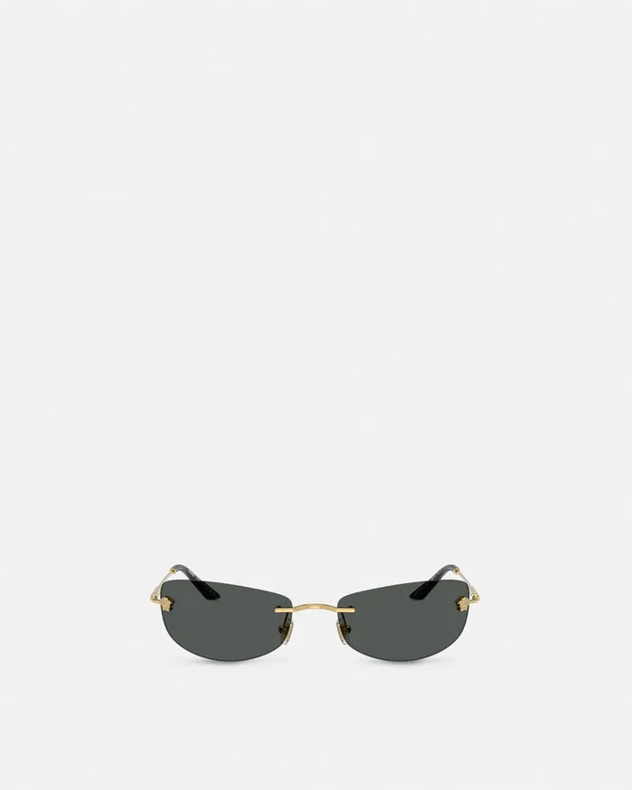 Versace Runway Sunglasses Blackgold Men Sunglasses