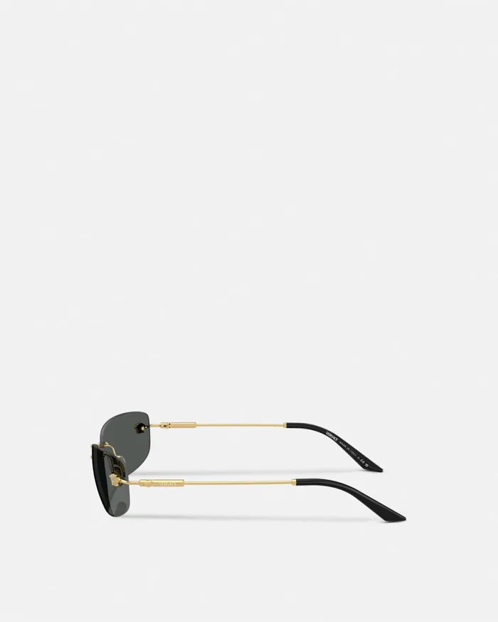 Versace Runway Sunglasses Blackgold Men Sunglasses