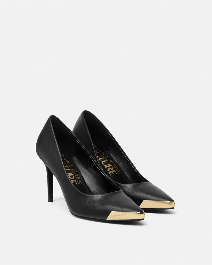 Versace Scarlett Pumps Blackprint Women Jeans Couture