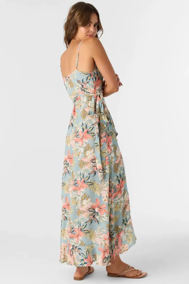 VIOLA PUNTA TROPICAL WRAP MAXI DRESS Women O039NEILL Clothing