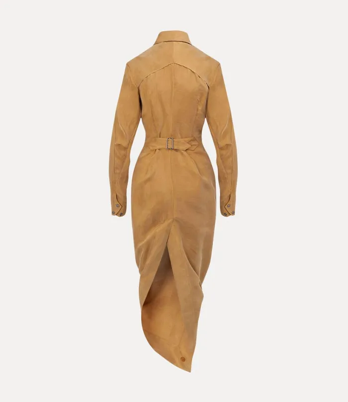 Vivienne Westwood Dresses Women Fire Dress Camel