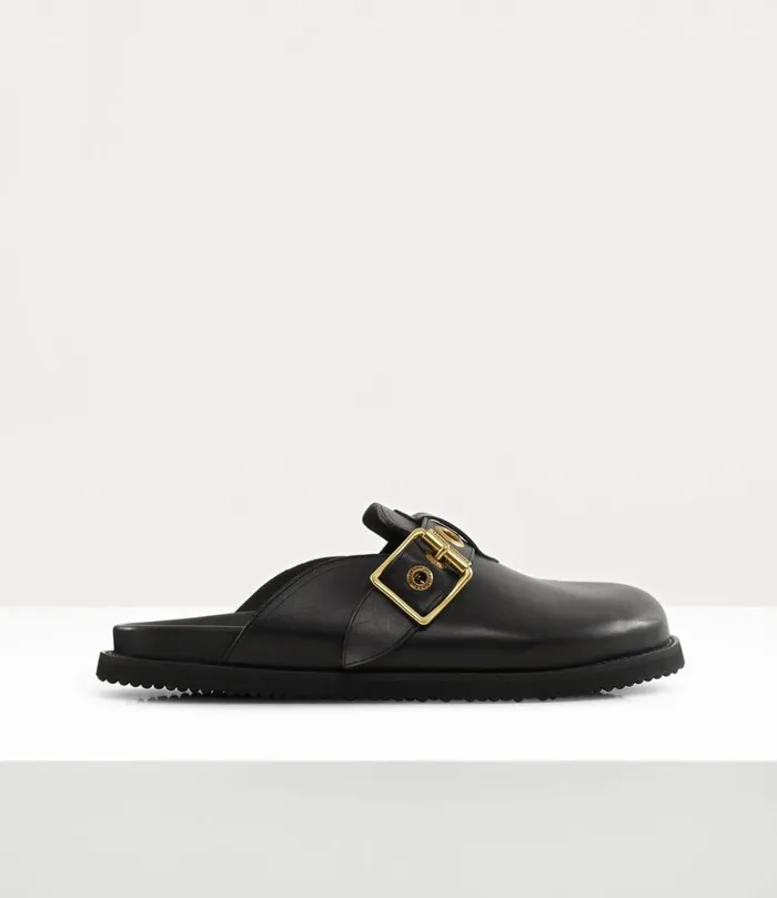 Vivienne Westwood Sandals Men New Oz Clogs Black