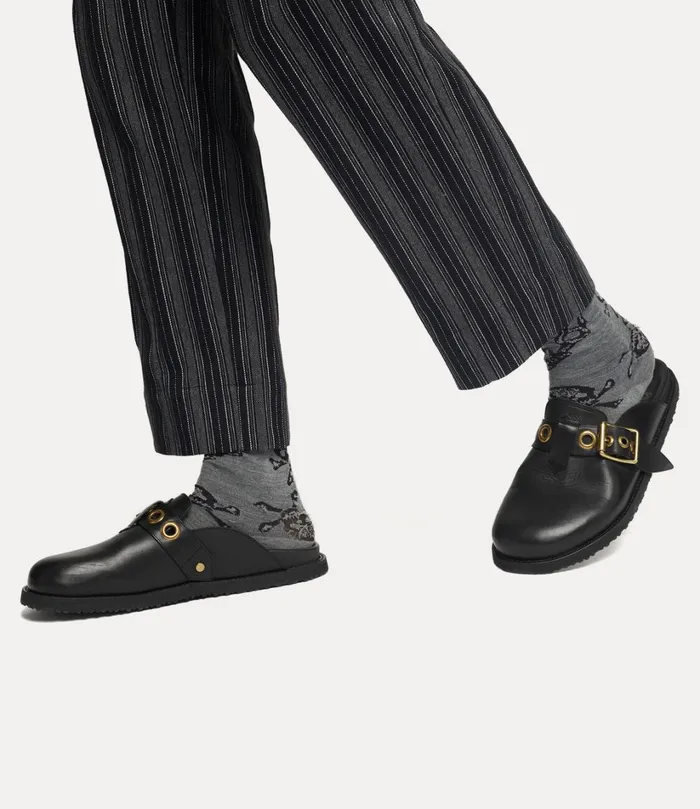 Vivienne Westwood Sandals Men New Oz Clogs Black