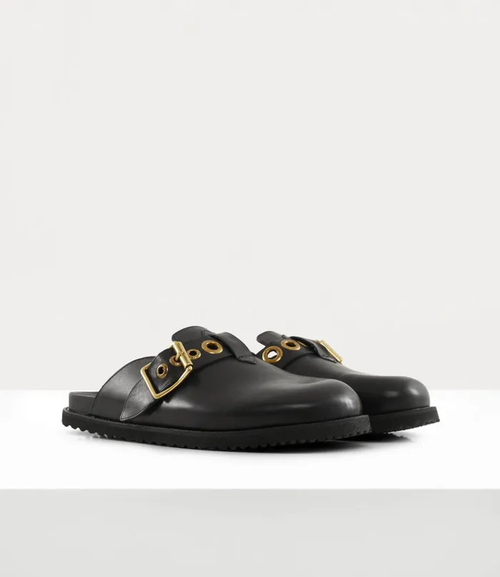 Vivienne Westwood Sandals Men New Oz Clogs Black