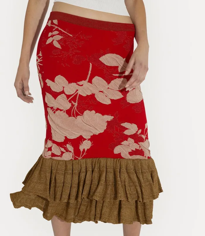 Vivienne Westwood Skirts Women Lace Skirt Multi