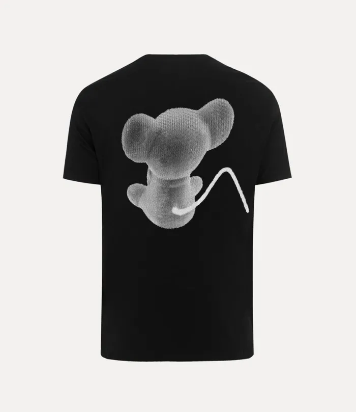 Vivienne Westwood TShirts And Polos Men Mouse Classic TShirt Black