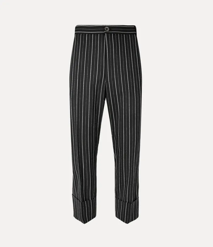 Vivienne Westwood Trousers And Shorts Men Cropped George Trousers Black
