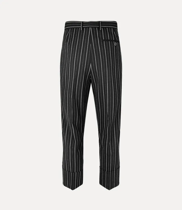 Vivienne Westwood Trousers And Shorts Men Cropped George Trousers Black