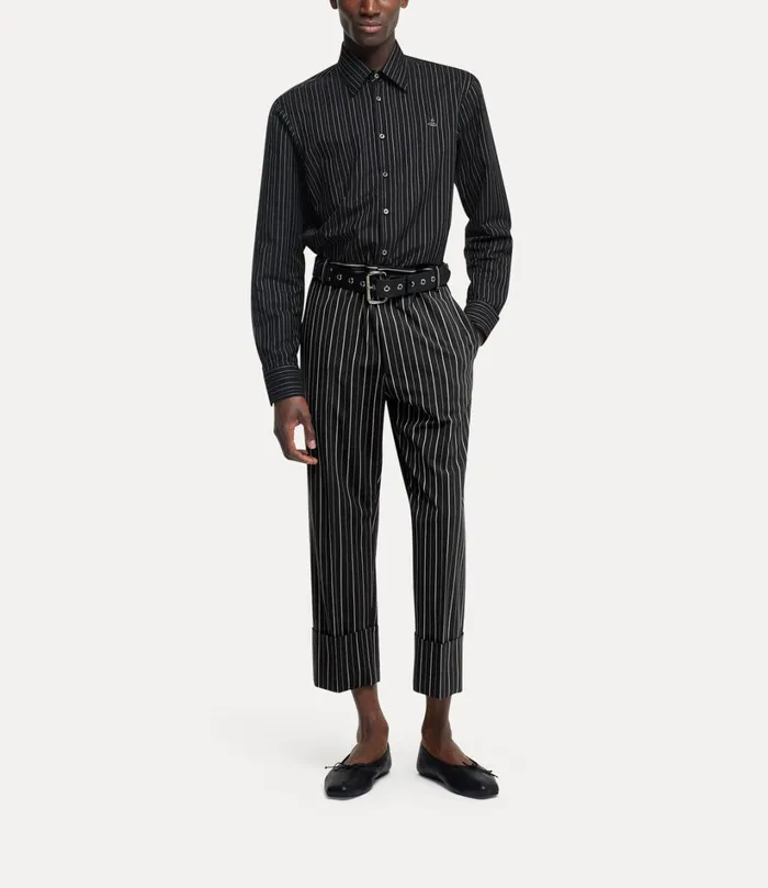 Vivienne Westwood Trousers And Shorts Men Cropped George Trousers Black