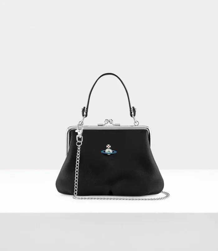 Vivienne Westwood Wallets And Purses Women Granny Frame Purse Black