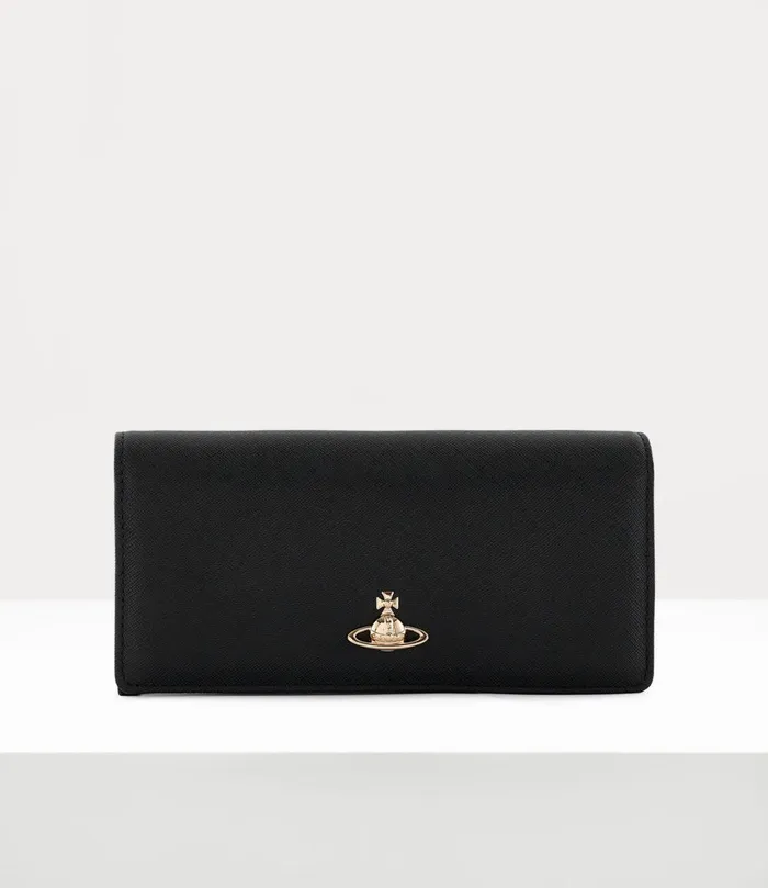 Vivienne Westwood Wallets MenWomen Classic Credit Card Wallet Black