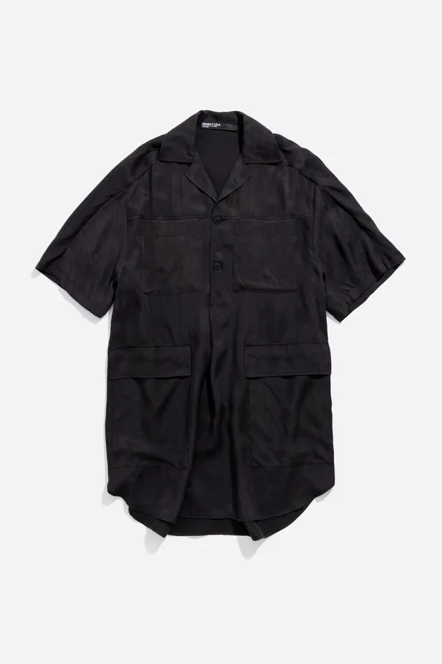 Washed Black Short Oversize Dress Washed Black Women Bimba Y Lola Dresses And Jumpsuits Washed Black Short Oversize Dress Washed Black Women Bimba Y Lola Dresses And Jumpsuits