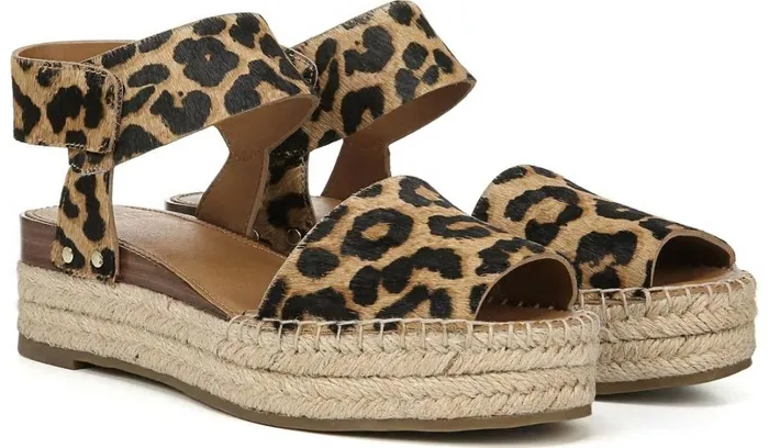 Wedge Sandals Women Franco Sarto Sarto Oak Espadrille Sandal Leopard Print Calf Hair Wedge Sandals Women Franco Sarto Sarto Oak Espadrille Sandal Leopard Print Calf Hair