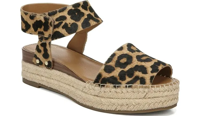 Wedge Sandals Women Franco Sarto Sarto Oak Espadrille Sandal Leopard Print Calf Hair Wedge Sandals Women Franco Sarto Sarto Oak Espadrille Sandal Leopard Print Calf Hair