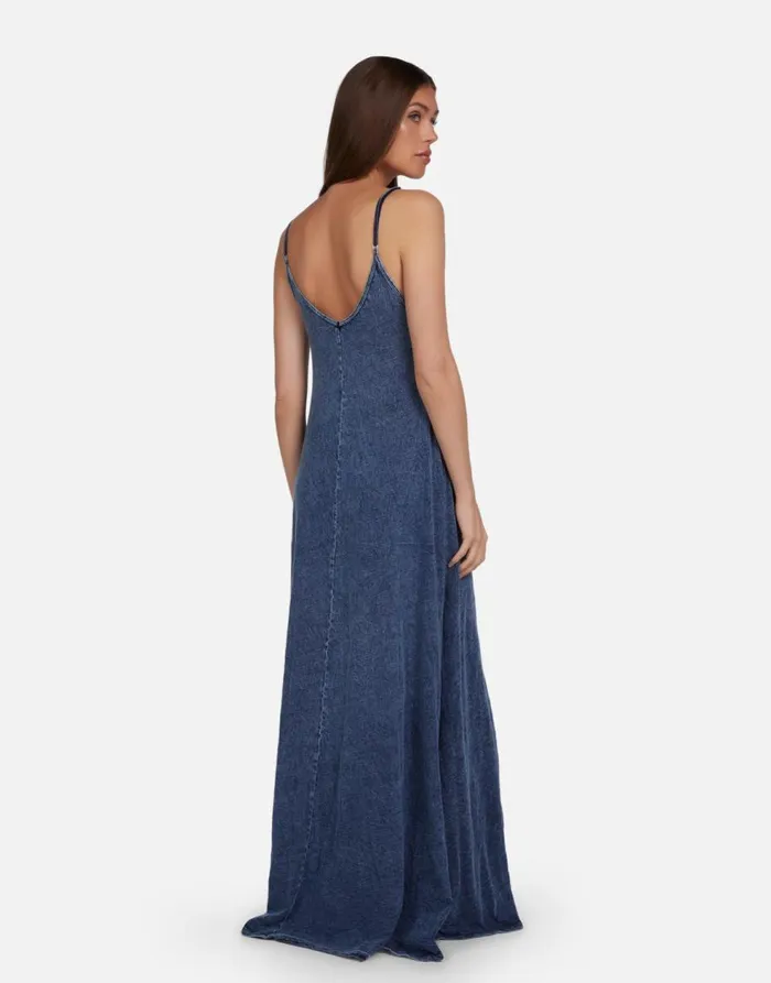 Women039s Berna Neon Stud Starburst Acid Denim Lauren Moshi Dresses