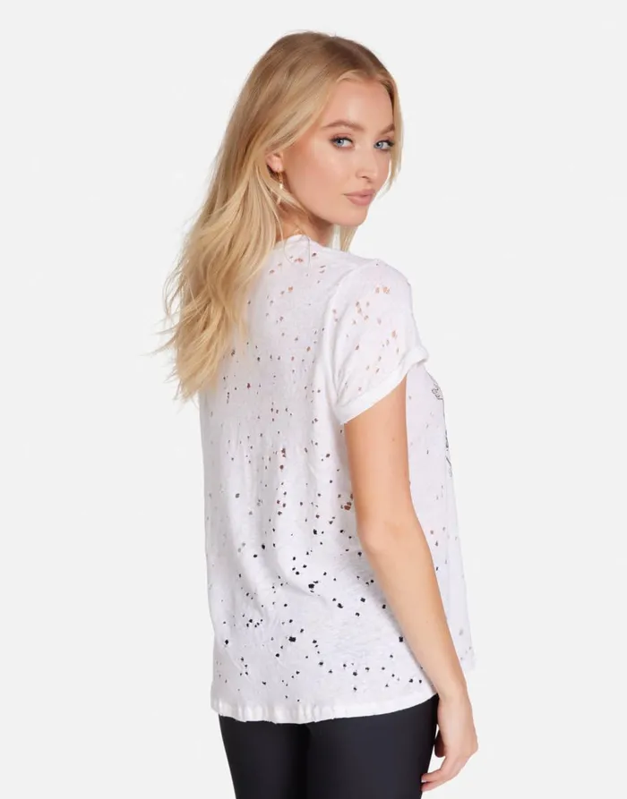Women039s Bess Barbie U0026 Friends White Lauren Moshi Short Sleeve