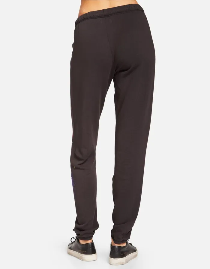 Women039s Brynn Graffiti Love Onyx Lauren Moshi Long Sweatpants