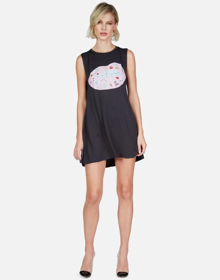Women039s Deanna Elements Lip Onyx Lauren Moshi Dresses