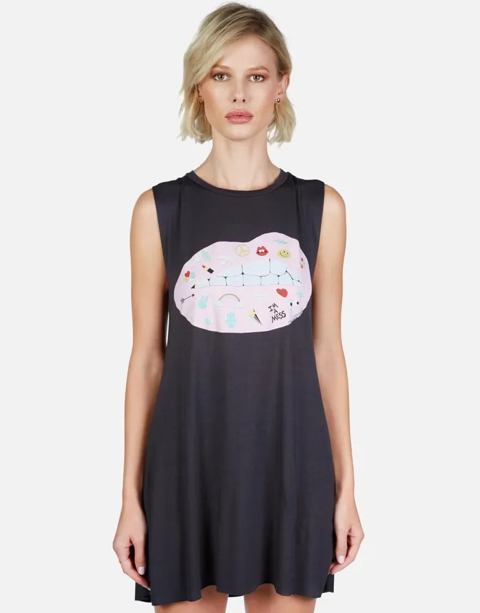 Women039s Deanna Elements Lip Onyx Lauren Moshi Dresses