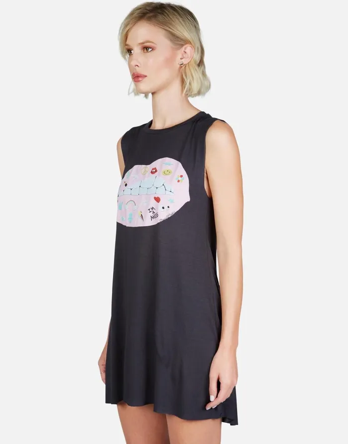 Women039s Deanna Elements Lip Onyx Lauren Moshi Dresses