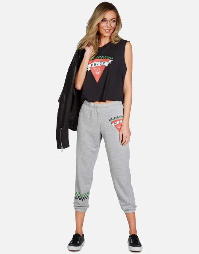 Women039s GiGi Pizza Slice Onyx Lauren Moshi Tanks