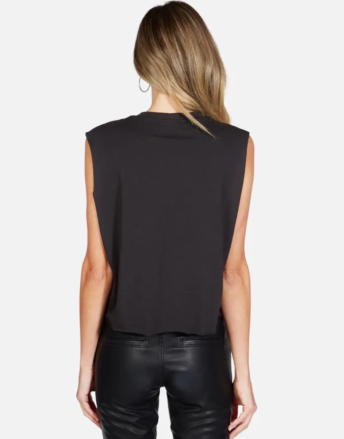 Women039s GiGi Pizza Slice Onyx Lauren Moshi Tanks