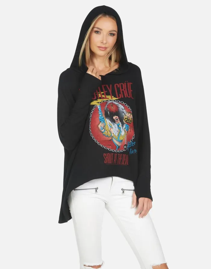 Women039s Wilma X Shout At The Devil Black Lauren Moshi Hoodies