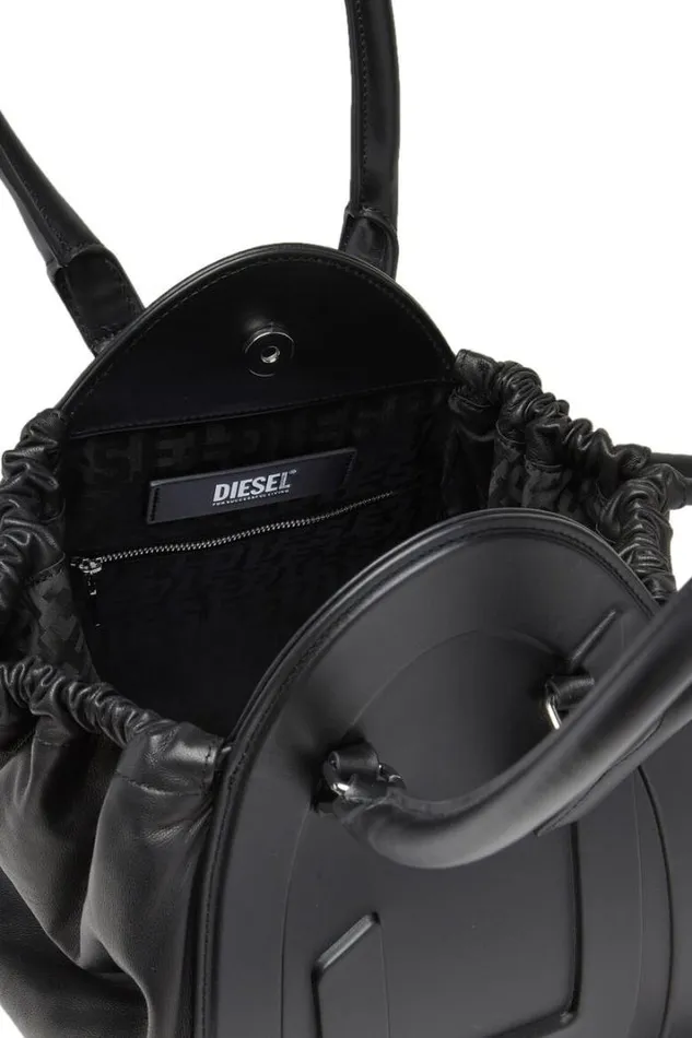 Women 1drFold M Black Diesel Shoulder Bags Women 1drFold M Black Diesel Shoulder Bags