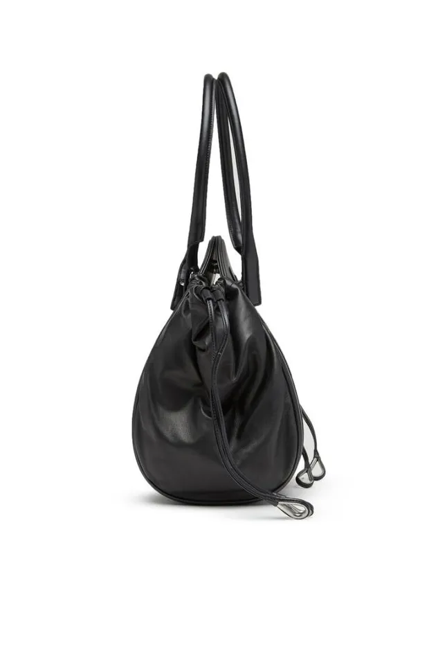 Women 1drFold M Black Diesel Shoulder Bags Women 1drFold M Black Diesel Shoulder Bags