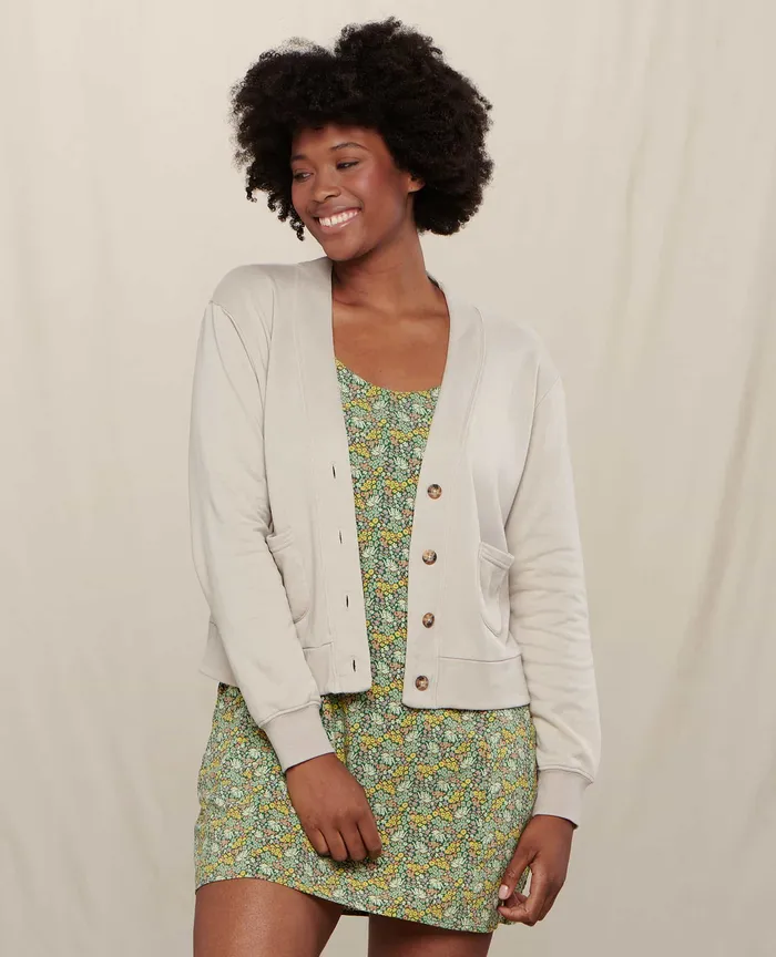 Women8217s Hemp Daybreaker Cardi Twine Sweaters ToadandCo