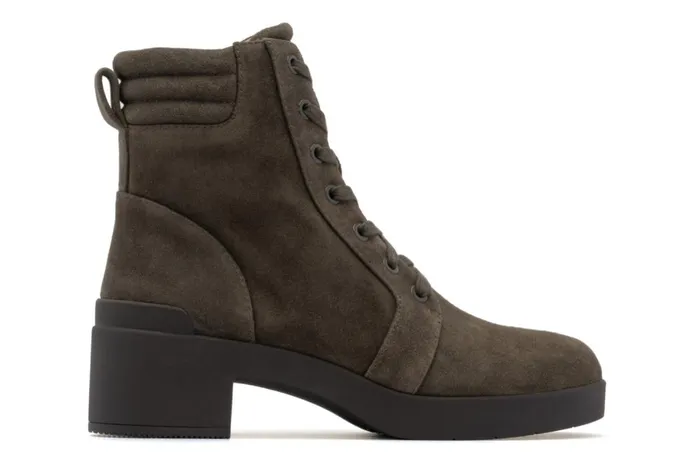Women ABEO Footwear Boots Capital Lace Olive Women ABEO Footwear Boots Capital Lace Olive
