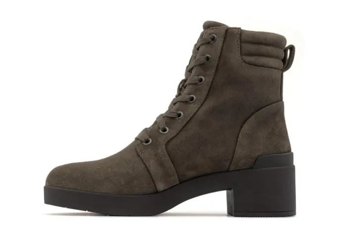 Women ABEO Footwear Boots Capital Lace Olive Women ABEO Footwear Boots Capital Lace Olive