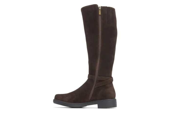 Women ABEO Footwear Boots Compass Tall Dark Brown Women ABEO Footwear Boots Compass Tall Dark Brown