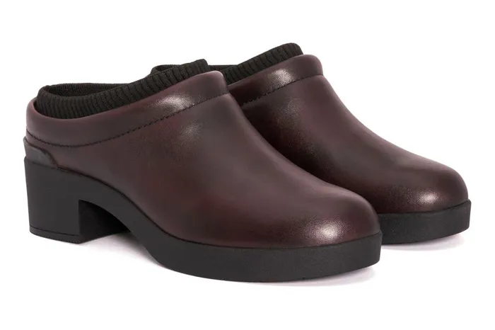 Women ABEO Footwear Clogs Capital Clog Burgundy Women ABEO Footwear Clogs Capital Clog Burgundy
