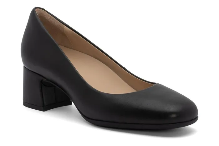 Women ABEO Footwear Dress Avenue Pump Black Nappa