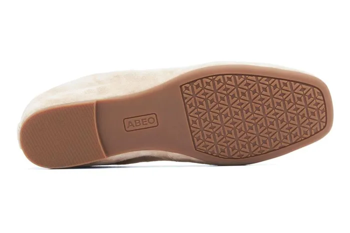 Women ABEO Footwear Dress Cadence Bow Cuban Sand Suede Women ABEO Footwear Dress Cadence Bow Cuban Sand Suede