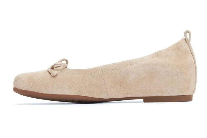 Women ABEO Footwear Dress Cadence Bow Cuban Sand Suede Women ABEO Footwear Dress Cadence Bow Cuban Sand Suede