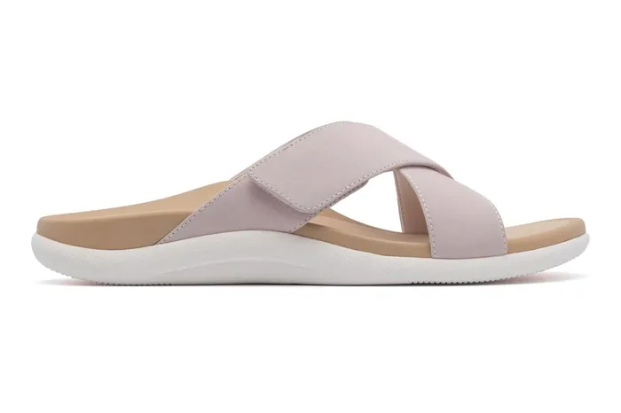 Women ABEO Footwear Sandals Laguna Slide Pink Leather Women ABEO Footwear Sandals Laguna Slide Pink Leather