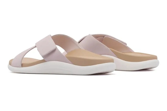 Women ABEO Footwear Sandals Laguna Slide Pink Leather Women ABEO Footwear Sandals Laguna Slide Pink Leather