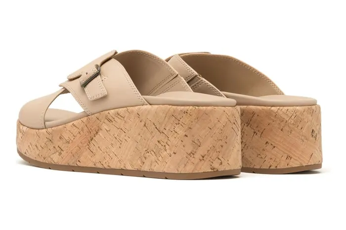 Women ABEO Footwear Sandals Solstice Cross Slide Cuban Sand Women ABEO Footwear Sandals Solstice Cross Slide Cuban Sand