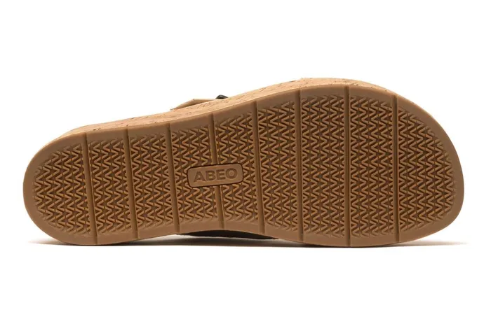Women ABEO Footwear Sandals Solstice Cross Slide Cuban Sand Women ABEO Footwear Sandals Solstice Cross Slide Cuban Sand