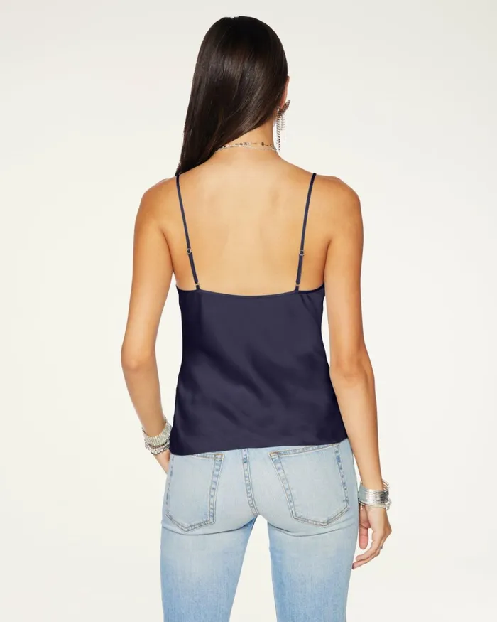 Women Abigail Cowl Neck Tank Top Navy Ramy Brook Tops Women Abigail Cowl Neck Tank Top Navy Ramy Brook Tops