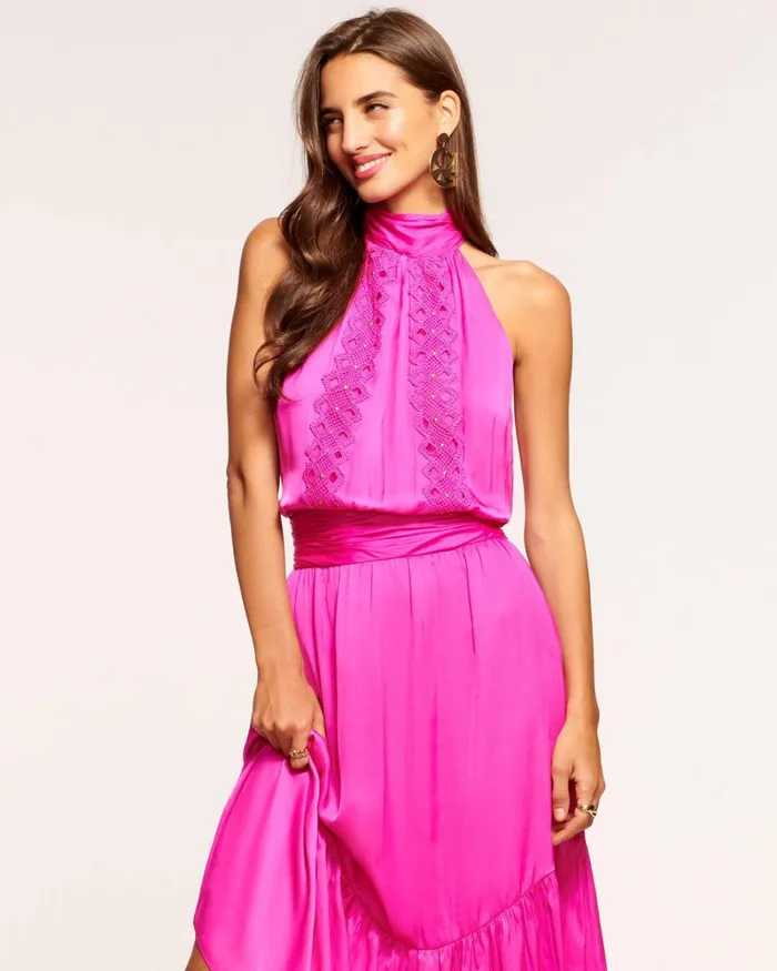 Women Amira Embellished Midi Dress Black Ramy Brook Dresses Women Amira Embellished Midi Dress Black Ramy Brook Dresses