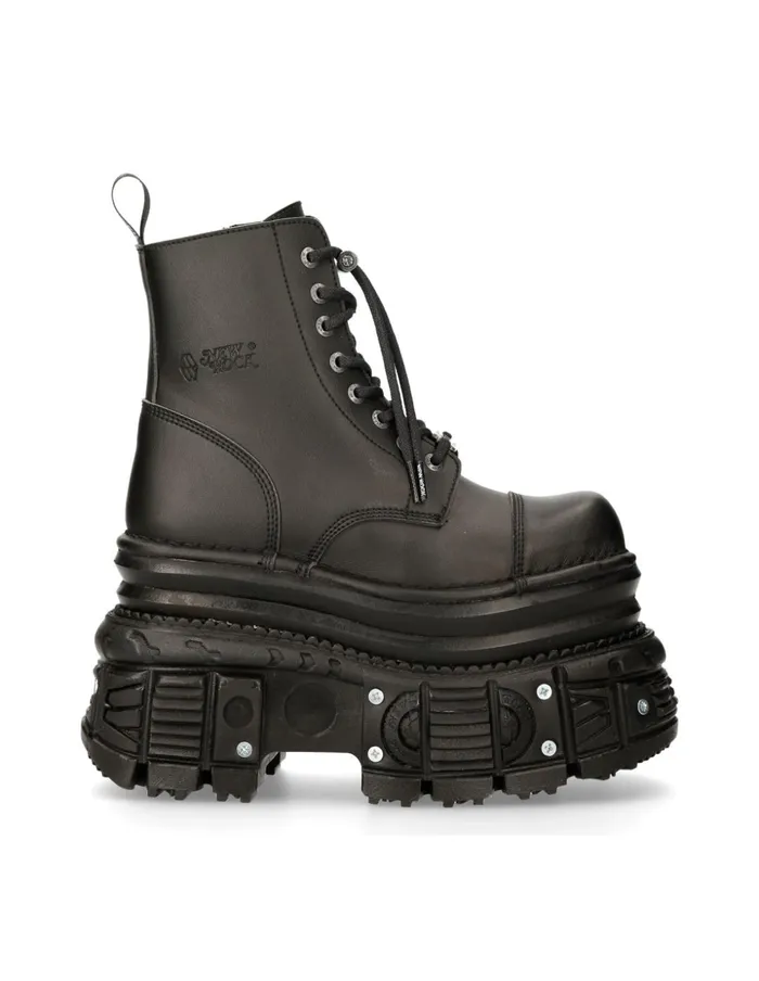 Women Ankle Boot Imperfect With Laces MMili083cctV4 New Rock Platform Women Ankle Boot Imperfect With Laces MMili083cctV4 New Rock Platform