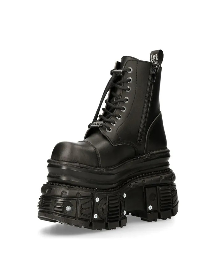 Women Ankle Boot Imperfect With Laces MMili083cctV4 New Rock Platform Women Ankle Boot Imperfect With Laces MMili083cctV4 New Rock Platform