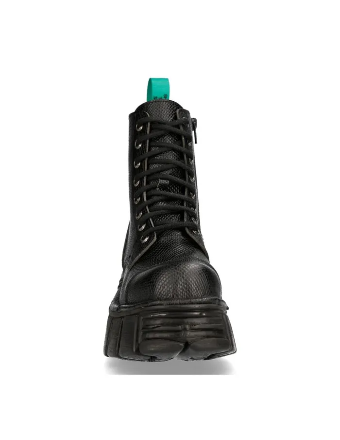 Women Ankle Boot Metallic MMili083cV13 New Rock Military Women Ankle Boot Metallic MMili083cV13 New Rock Military